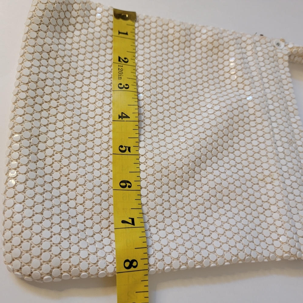 ✨ Vintage Alumesh Style Shoulder Bag – Attributed to Whiting & Davis ✨ - Picture 6 of 6